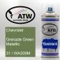 Preview: Chevrolet, Grenade Green Metallic, 31 / WA209M: 400ml Sprühdose, von ATW Autoteile West.